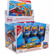 Hot Wheels Chocolate Eggs 24x20g(8)