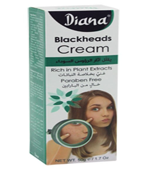 BLACKHEADS CREAM RICH IN PLANT EXTRACTS 50 g Skin Moisturizing Asetena Pa
