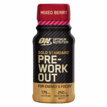 Optimum Nutrition Pre Workout Shots Mixed Berry 12x60ml (2)