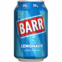 Barr Lemonade Can 24x330ml