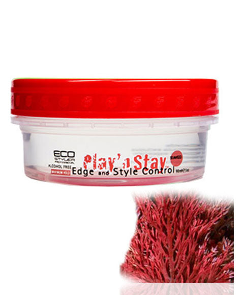 ECO STYLER PLAY N STAY EDGE STYLE CONTROL SEAWEED 90 ml Hair Styling Asetena Pa