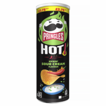 Pringles Hot Kickin Sour Cream 6x160g