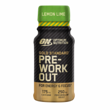Optimum Nutrition Pre Workout Shots Lemon Lime 12x60ml (2)