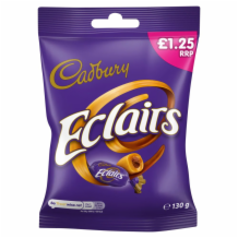 Cadbury Chocolate Eclair Bag 12x130g