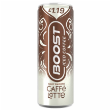 Boost Coffee Latte 12x250ml