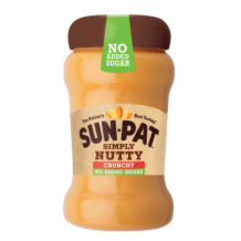 Sun Pat Nutty Crunchy Peanut Butter No Added Sugar 6x400g