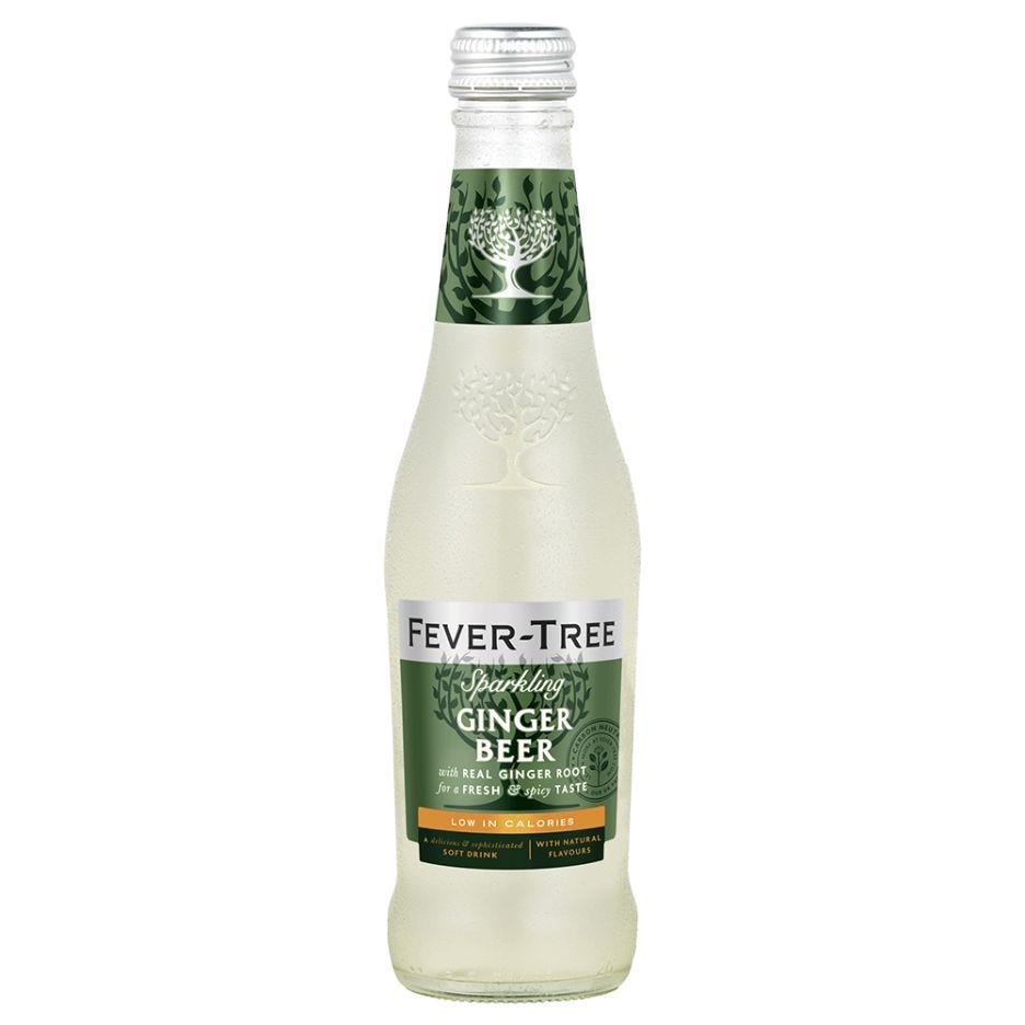 Fever Tree Sparkling Ginger Beer 12x250ml