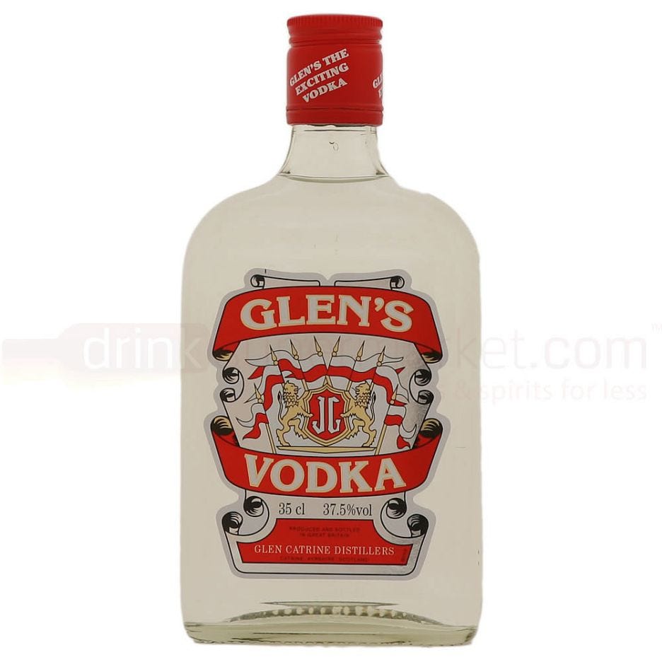 Glens Vodka 1x35cl