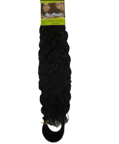 GO POSH SYN AFRO WAVE 16 Color 2 Synthetic Weave Hair Asetena Pa