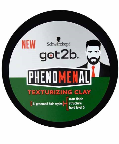 GOT2B PHENOMENAL TEXTRURIZING CLAY 100ml Hair Styling Asetena Pa
