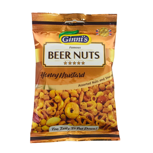 Ginni Honey Mustard Nuts 10x80g