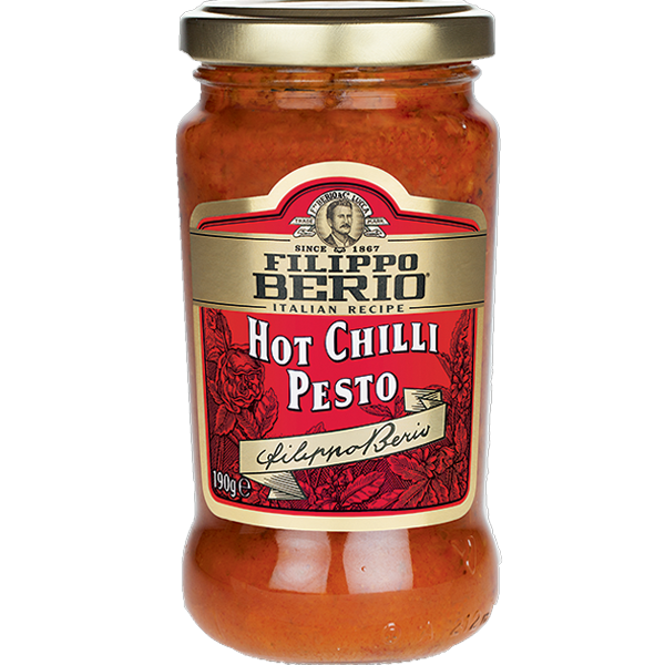 Filippo Berio Pesto Hot Chilli 6x190g