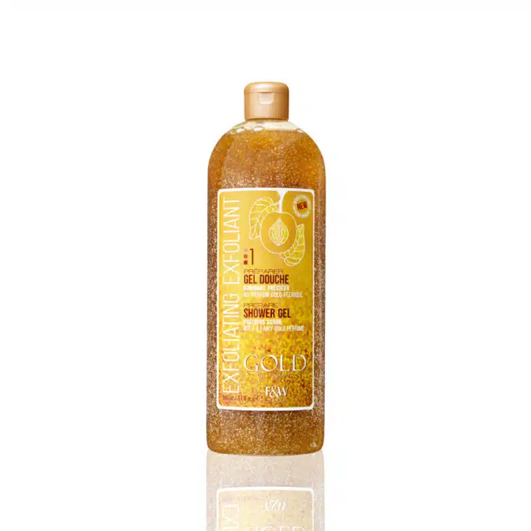 GOLD 1 EXFOLIANT SHOWER GEL * Beauty & Personal Care Asetena Pa Fair & White Gold 1 Exfoliant Shower Gel with Gold Particles 1000ml