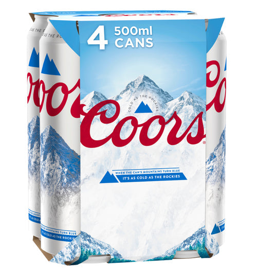 Coors 24x500ml