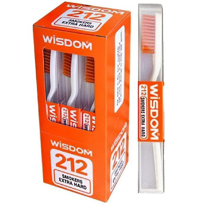 WISDOM TOOTHBRUSH ORANGE 1 x 12S