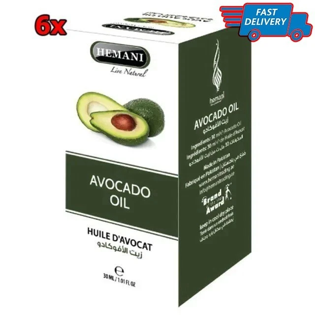 HEMANI AVOCADO OIL 6 x 30ML