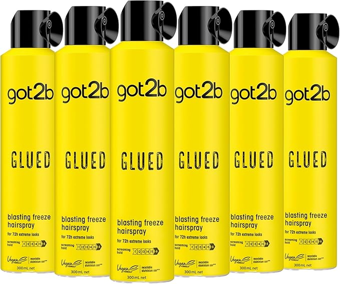 GOT2B GLUED BLASTING FREEZE SPRAY 6 × 300ML