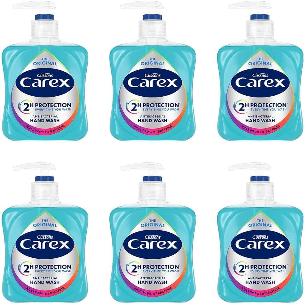 CAREX HANDWASH ORIGINAL PM 1.49 6x 250ML