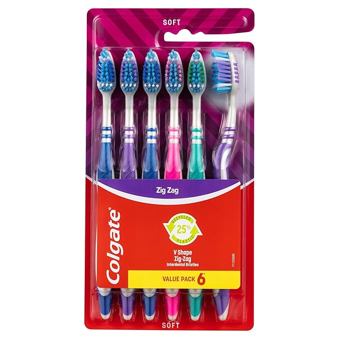 COLGATE TOOTH ZIG ZAG FIRM PM 2.00 6 x BRUSH
