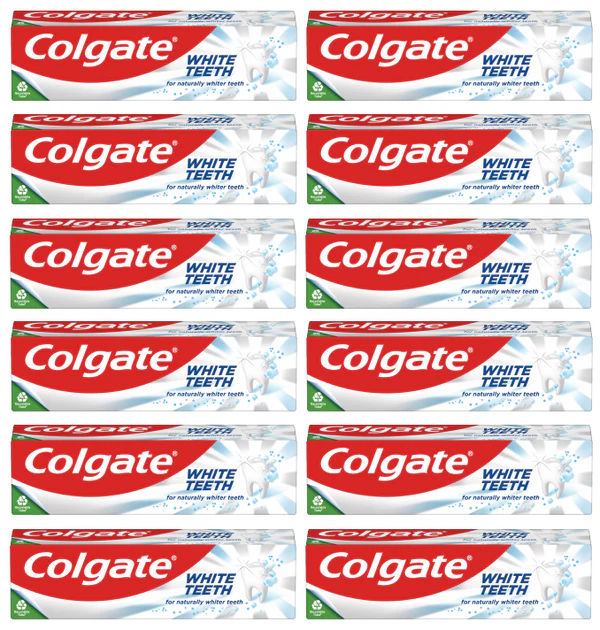 WHITE TEETH TOOTHPASTE 12 x 75ML