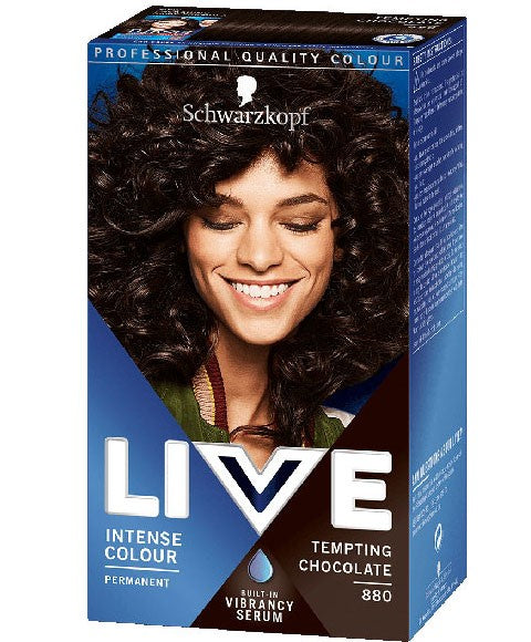 LIVE INTENSE PERMANENT COLOURS Color 880 Hair Color Asetena Pa