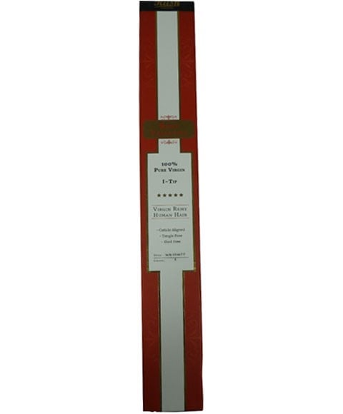 REMY VALENTINE HH REMY SILKY I TIP 50 STRANDS 18-19 Color 1B Human Hair Bundles Asetena Pa