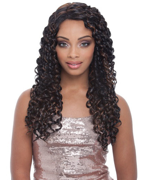SUPER FLOW DEEP PART LACE SYN MONICA WIG Color 1 Lace Wigs Asetena Pa