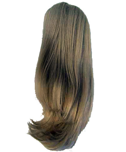 JAZZY SYN E ZEE CLIP STRAIGHT 1 PIECE CLIP IN EXTENSION Color 1 Tape In and Clip On Hair Extensions Asetena Pa