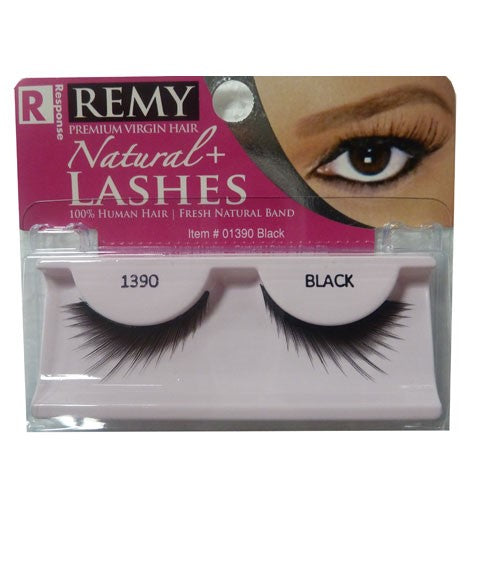 RESPONSE REMY NATURAL PLUS LASHES 1390 Color Black Eye Makeup Asetena Pa