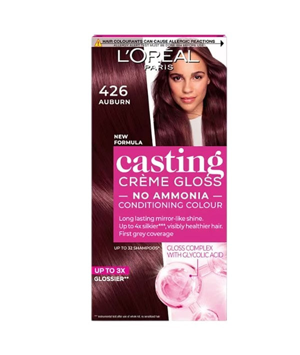 CASTING CREME GLOSS CONDITIONING COLOR 426 AUBURN Hair Color Asetena Pa
