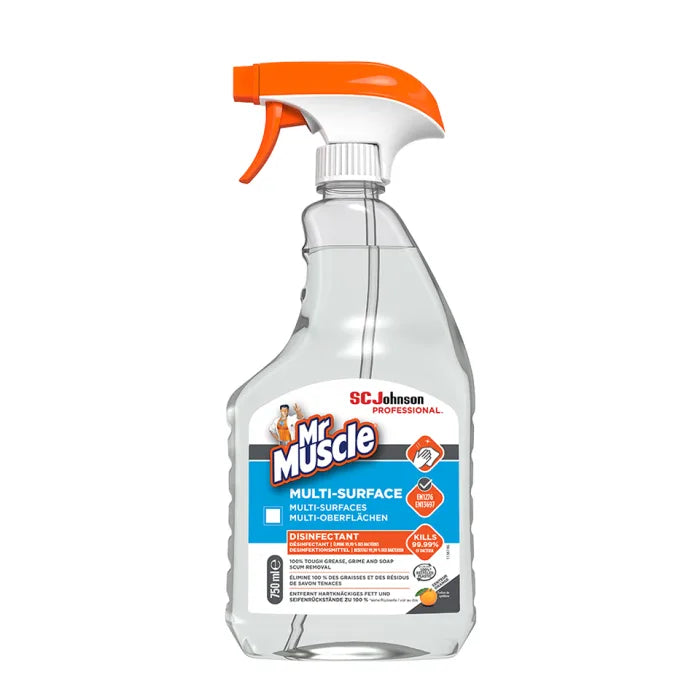 Mr Muscle Multi-Surface Cleaner Spray 750ml
