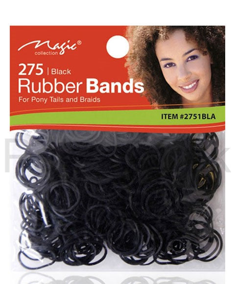 RUBBER BANDS FOR PONY TAIL AND BRAIDS 275 pcs Color RED Kids Hair Accessories Asetena Pa