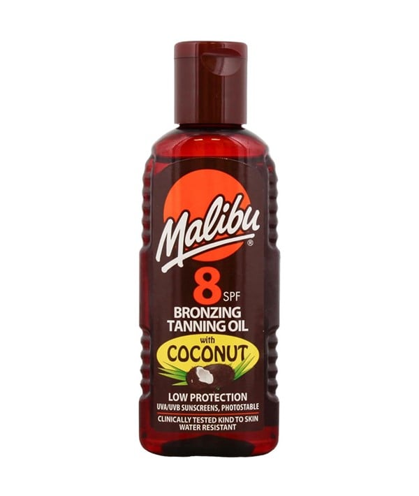 BRONZING TANNING OIL TROPICAL COCONUT FRAGRANCE SPF8 100 ml Skin Treatments Asetena Pa