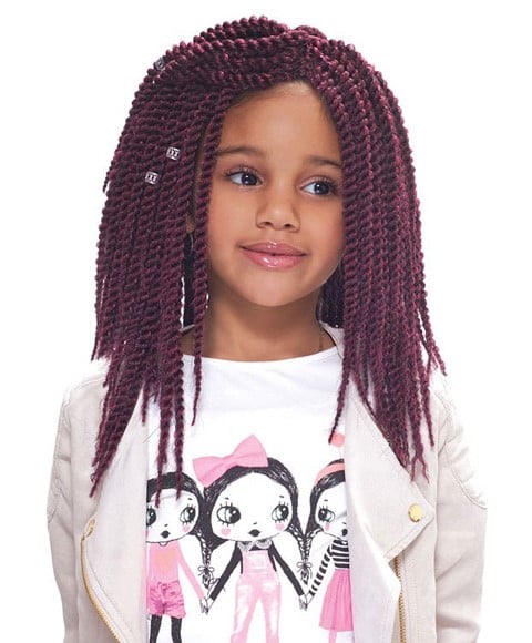 HAVANA MAMBO SYN TANTALIZING BEBE TWIST BRAID 12 Color 99J Hair for Braid Extensions Asetena Pa