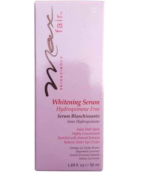MAX FAIR SERUM 50 ml Skin Treatments Asetena Pa