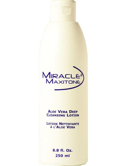 MIRACLE MAXITONE ALOE VERA DEEP CLEANSING LOTION 250 ml Skin Treatments Asetena Pa