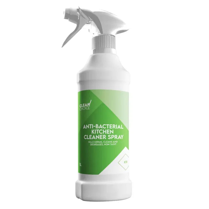 Clean Choice Anti-Bacterial Kitchen Cleaner Spray 1L Case of 6