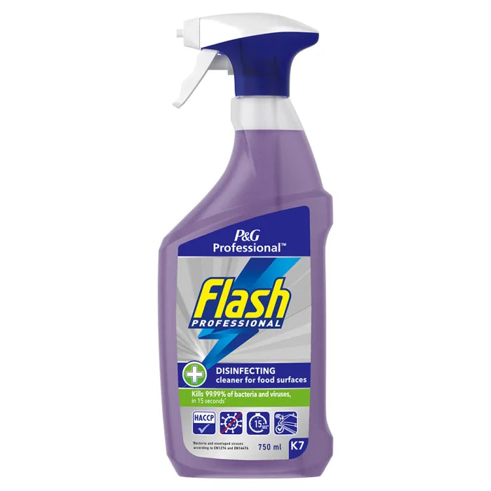 Flash Professional Disinfecting Food Surface Cleaner 750ml