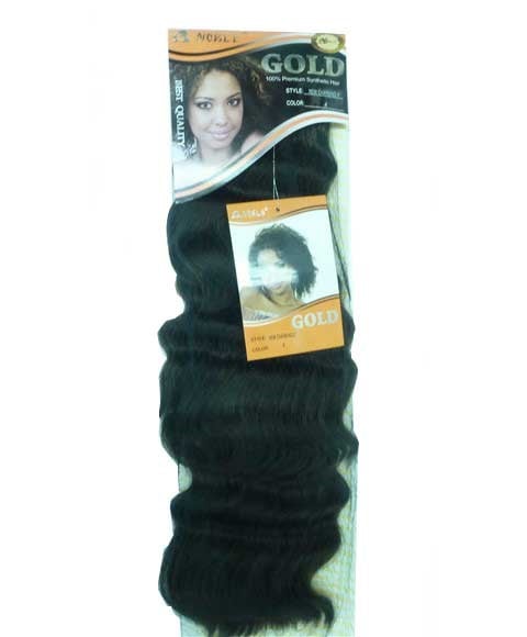 NOBLE GOLD SYN NEW CHARMING WEAVE 6 Color F1B/33 Synthetic Weave Hair Asetena Pa