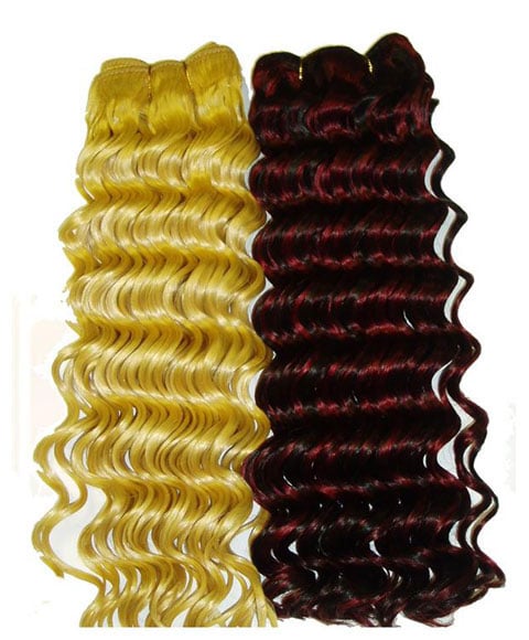 PREMIUM NOW HH NEW WET LOOK WVG 14 Color 1B/33 Human Hair Bundles Asetena Pa