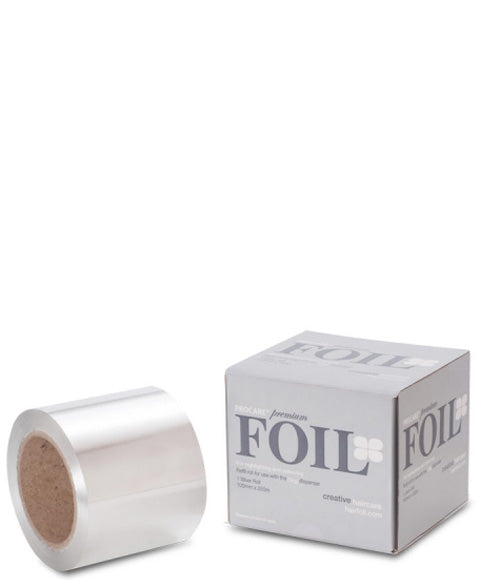 PREMIUM FOIL FOR STREAKS AND COLOURING 100mm x 250m Color Silver Hair Color Asetena Pa
