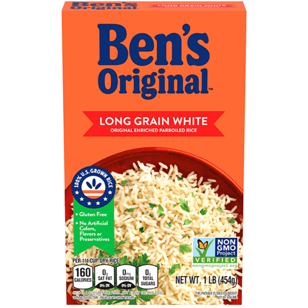 Bens Original Long Grain Rice 6x220g