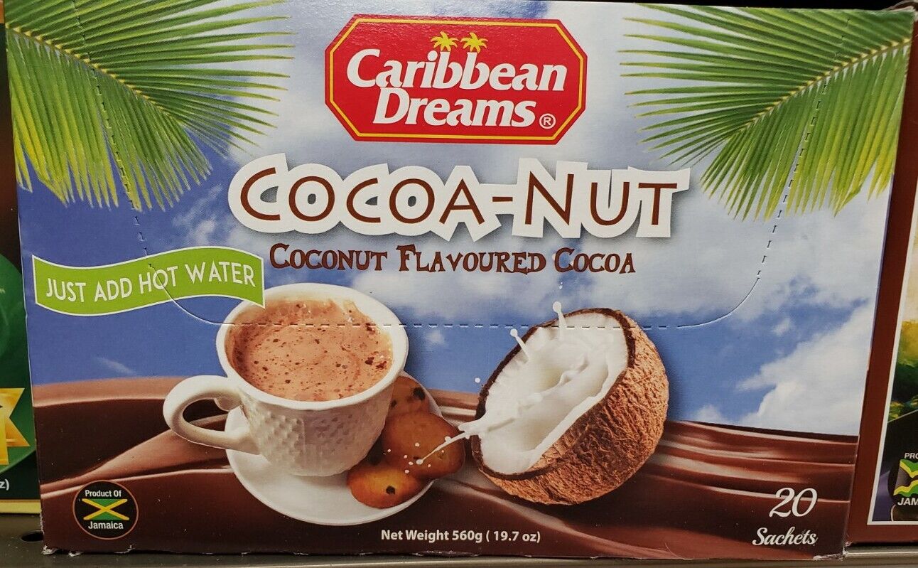 Caribbean Dreams Cocoa-Nut Cocoa Sachet 22ss Box of 20