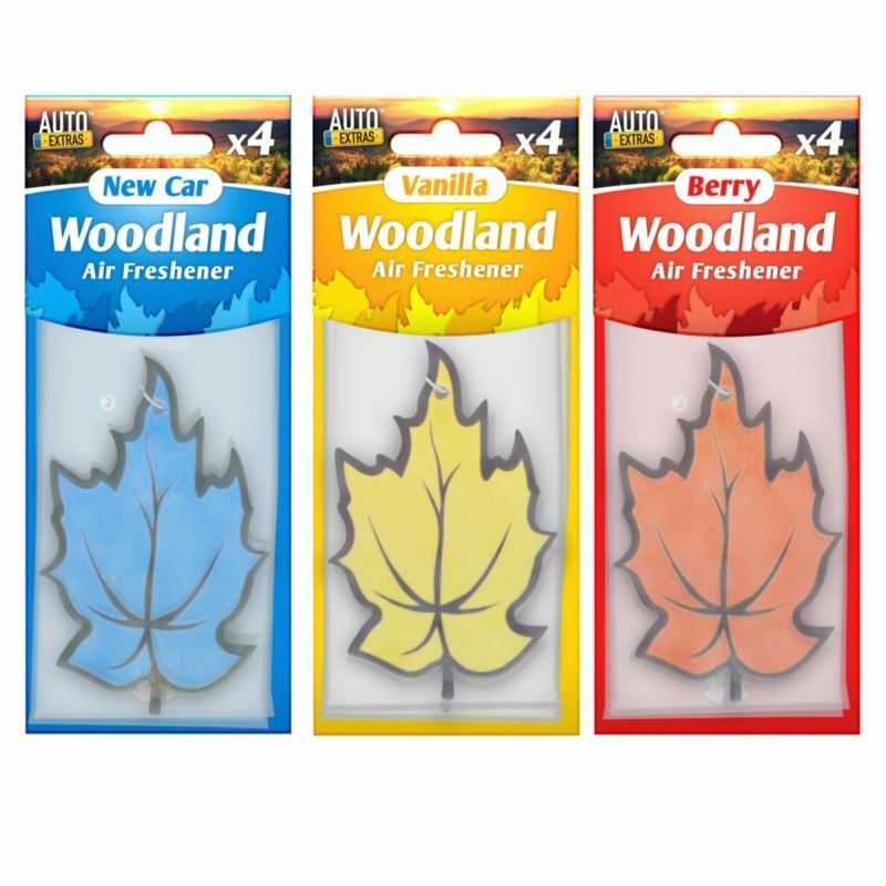 Woodland Leaf Car Air Freshner pk 1x3PACK