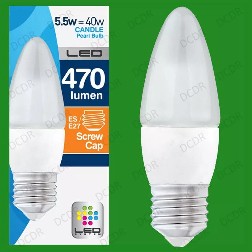 w Led Candle Eww Pearl 10x5W
