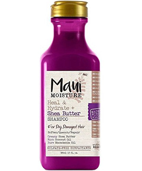 HEAL AND HYDRATE SHEA BUTTER SHAMPOO 385 ml Shampoo Asetena Pa