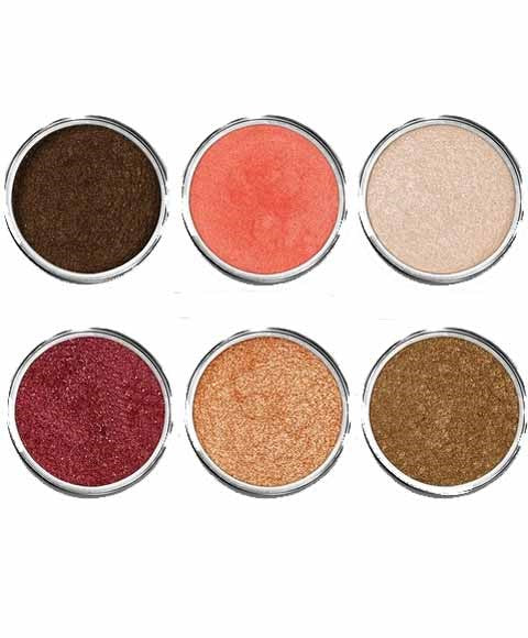 SHIMMER POWDER Color Antiqa Blush And Highligter Asetena Pa