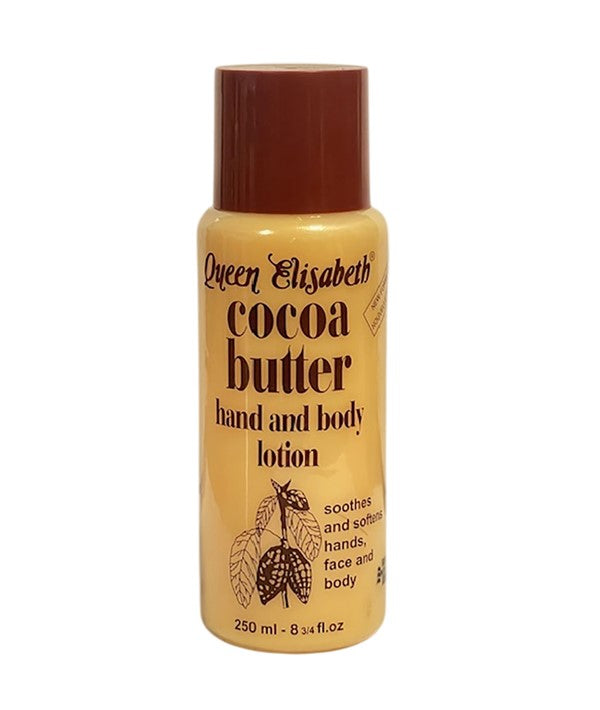 QUEEN ELISABETH COCOA BUTTER HAND AND BODY LOTION 400 ml Skin Moisturizing Asetena Pa