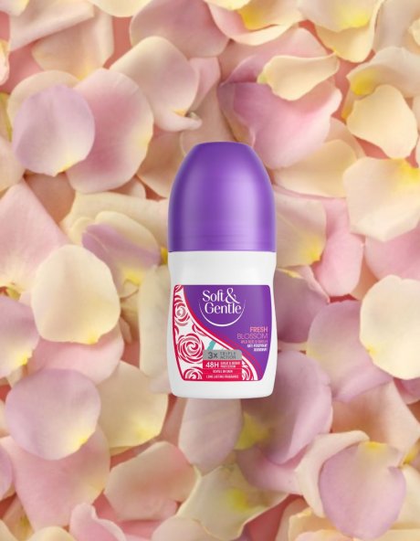 Soft&gentle Rollon Blossom 6x50ml