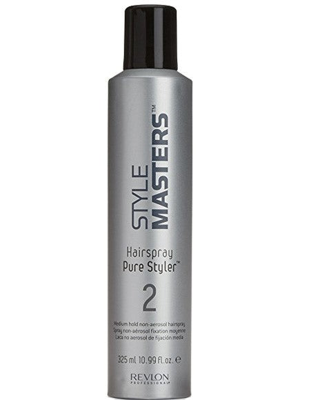 STYLE MASTERS 2 HAIRSPRAY PURE STYLER MEDIUM HOLD 325 ml Sprays, Serums and Oils Asetena Pa